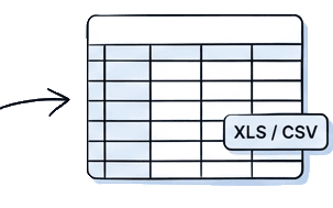 CSV export